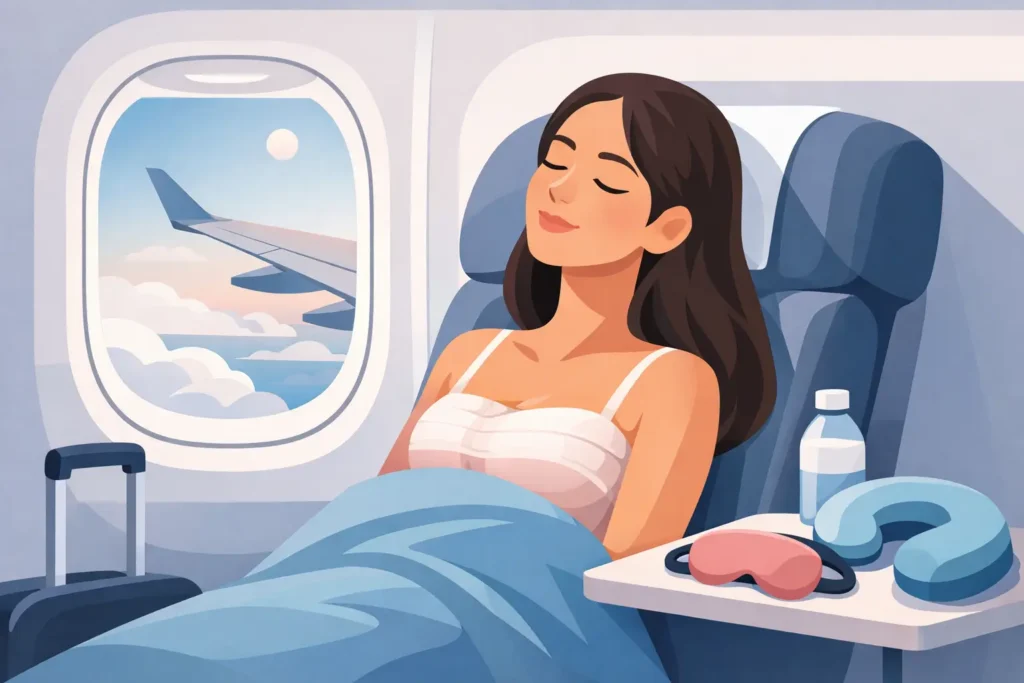 Recovery After Breast Augmentation Flight