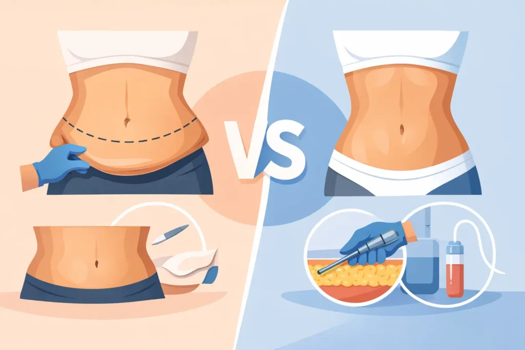 Tummy Tuck vs Liposuction: Which Fits You?