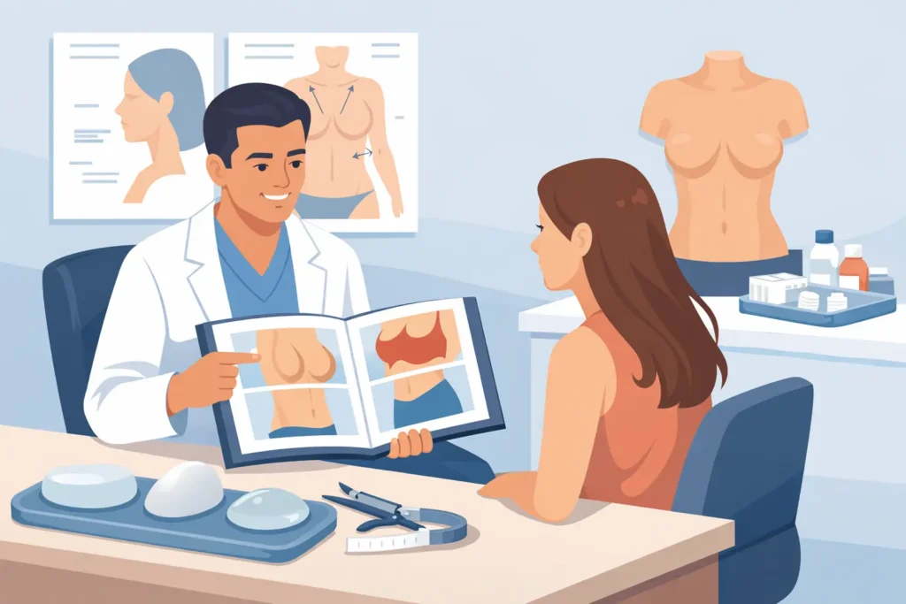 Breast Augmentation Before and After Example