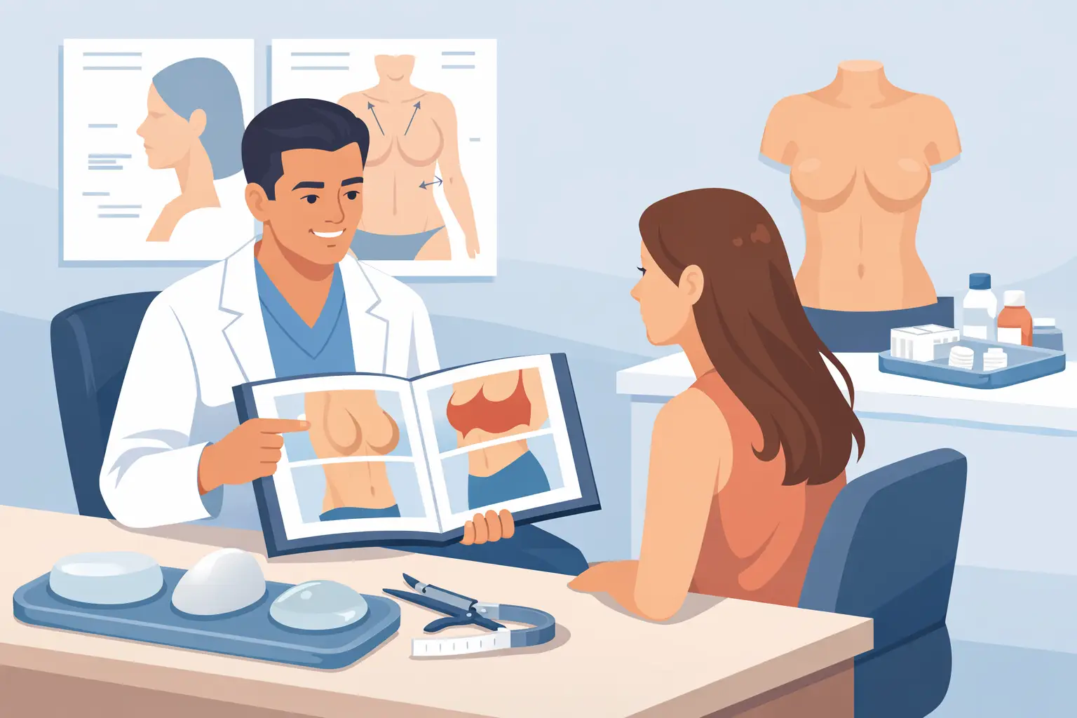 Breast Augmentation Before and After Example